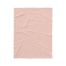 Soft pink confetti fleece blanket