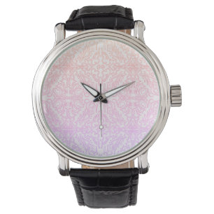 Soft Pink Dream Mandala pattern series Watch