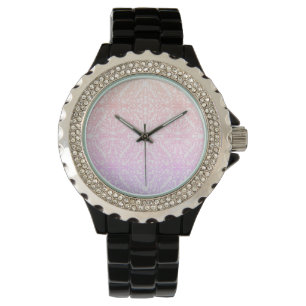 Soft Pink Dream Mandala pattern series Watch