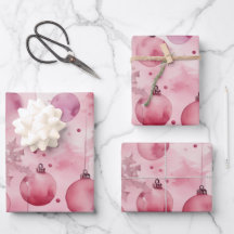 Soft Pink Elegance: Christmas Ornaments