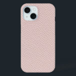 Soft Pink Elegant Faux Leather Phone Case<br><div class="desc">Enhance your phone's style with this soft pink faux leather phone case, offering both elegance and subtle luxury. The realistic leather texture adds a refined touch, perfect for those seeking a minimalist yet chic look. The delicate pink hue combined with the high-quality simulated leather finish provides a timeless, sophisticated aesthetic...</div>