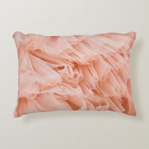 Soft pink fabric in pastel colours. Fabrics Decorative Cushion