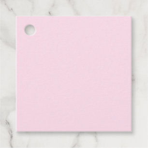 Soft Pink Favour Tags