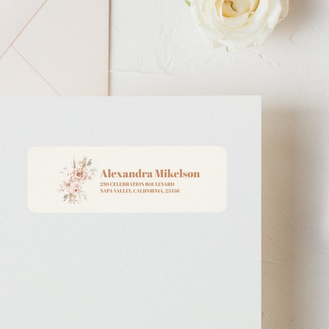 Soft Pink Floral Pampas Grass Bridal Shower  (Creator Uploaded)