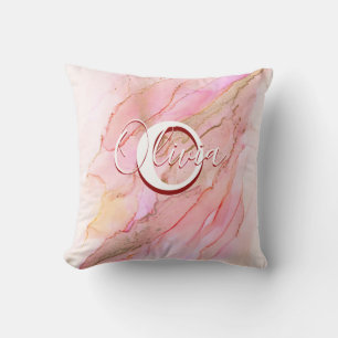 Soft Pink Fluid Alcohol Ink Cushion