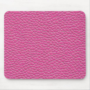💗 Soft Pink Leather Chic Calm Office 💗 Mouse Mat