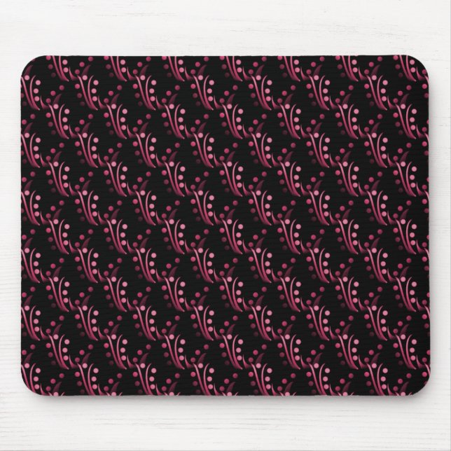 Soft Pink Luxurious Glam Mousepad (Front)