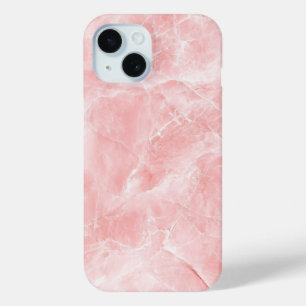 Soft Pink Marble Texture iPhone Case