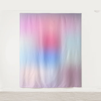 Soft Pink Modern Colourful Tapestry