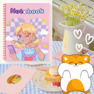 Soft Pink 🌸💗✨ Notebook