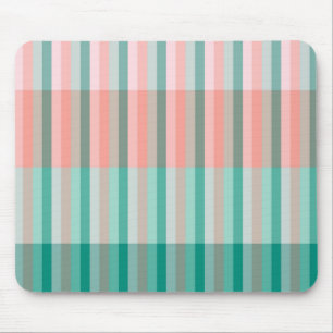 Soft Pink Peach Amber Yucca and Arbor Green Trans Mouse Mat