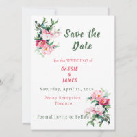 Soft Pink Peony & Eucalyptus Floral