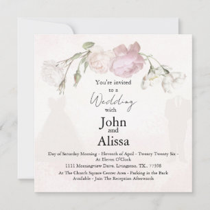 Soft Pink Roses & Bride and Groom Collection Announcement