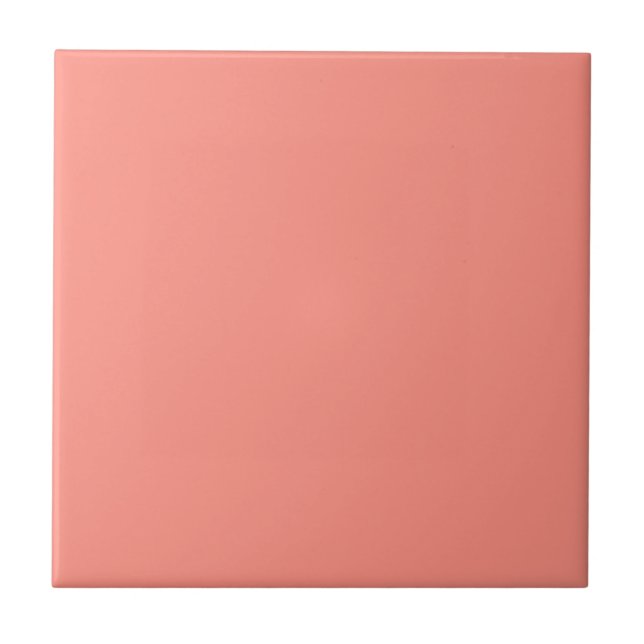 Soft Pink Solid Colour Tile (Front)