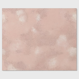 Soft Pink Textured Pattern Wrapping Paper