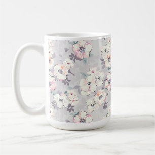Soft Pink Watercolor Pattern Coffee Mug