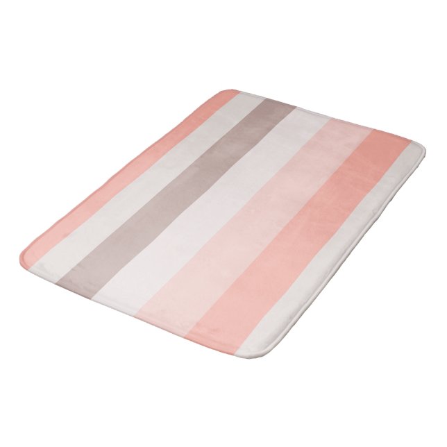 Soft Pinks Bath Mat (Angled)