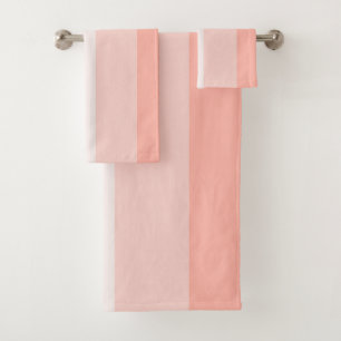 Soft Pinks Bath Towel Set