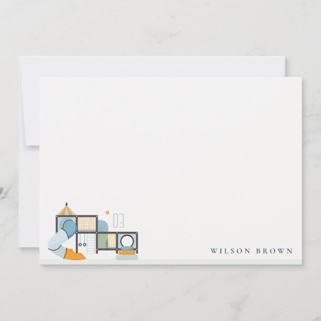 Soft Play Centre Indoor Jungle Gym Kids Birthday Card (Front)