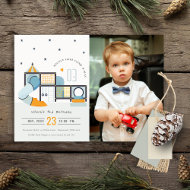 Soft Play Centre Jungle Gym Kids Photo Birthday Invitation