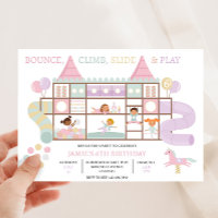 Soft Play Jungle Gym Birthday Party Invitation