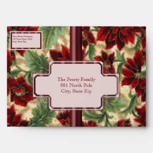Soft Poinsettias Envelopes
