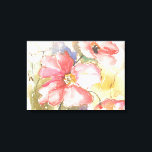 Soft Poppies I Canvas Print<br><div class="desc">Soft Poppies I by Leticia Herrera</div>