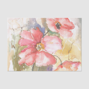 Soft Poppies I Tissue Paper