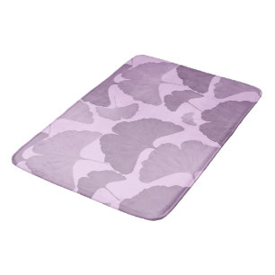 Soft Purple Ginkgo Botanical Dream 1 Bath Mat
