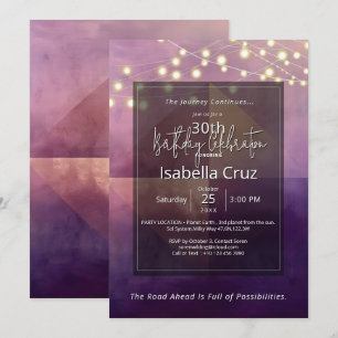 Soft Quadrant Minimal Design Invitation