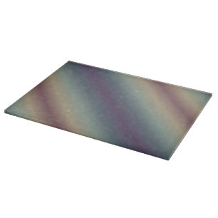 Soft Rainbow Ombre Cutting Board