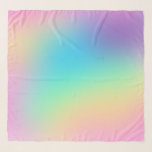 Soft Rainbow Pastel Gradient Design Scarf<br><div class="desc">Gorgeous colours in a lovely ombre design!</div>