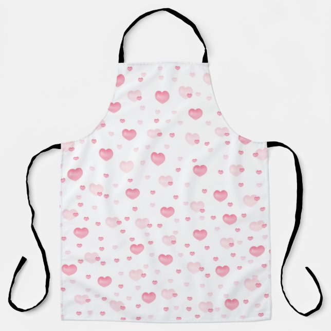 Soft Romantic Minimal Design Apron (Front)