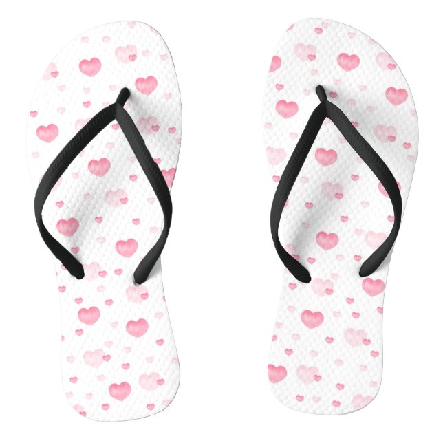 Soft Romantic Minimal Design Flip Flops (Footbed)