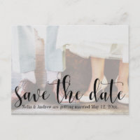 Soft Romantic Photo Typography 30 Save the Date 5