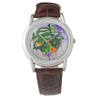 Soft Root, Fierce Bloom Tondo WATCH