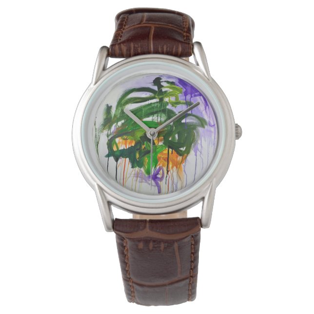 Soft Root, Fierce Bloom Tondo WATCH  (Front)