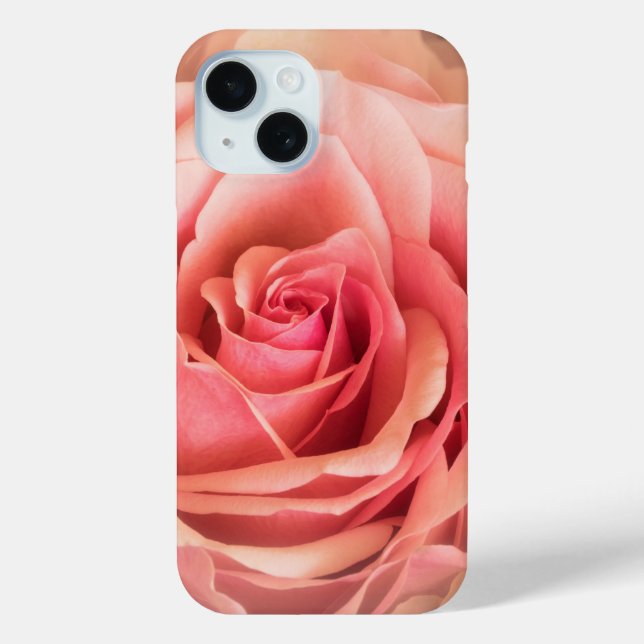 Soft Rose Blush Pink Case-Mate iPhone Case (Back)