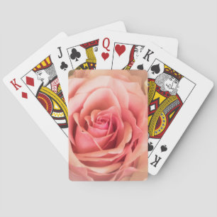 Soft Rose Blush Pink Playing Cards
