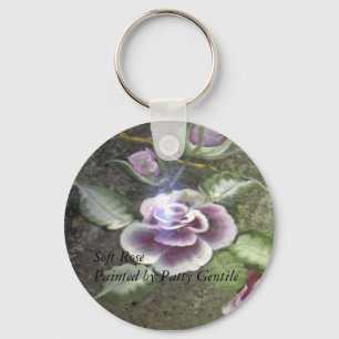 Soft Rose Key Chain