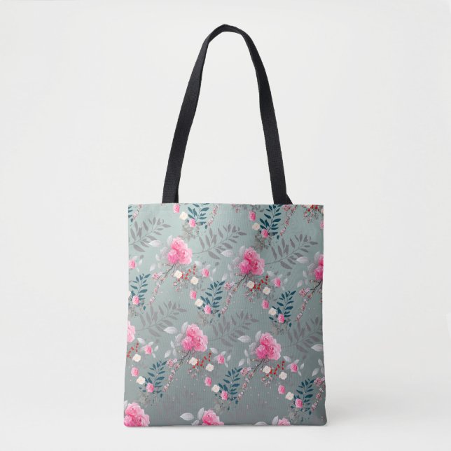 Soft rose tote bag (Front)