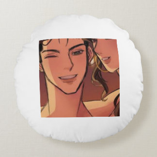 Soft Round Throw Pillow – Decorative Cushion for S