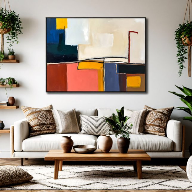 Soft Rustic: Pastel Memories Canvas Print (Creator Uploaded)