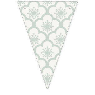 Soft Sakura Muted Sage - Neutral Bunting
