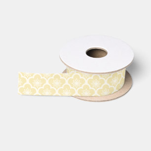 Soft Sakura Neutral - Buttercream Satin Ribbon