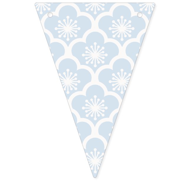 Soft Sakura Neutral - Powder Blue Bunting (First Flag)