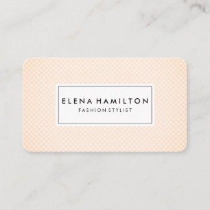 Soft Scale Pattern Business Card