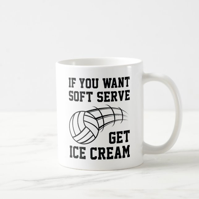 Soft Serve Ice Cream Coffee Mug (Right)