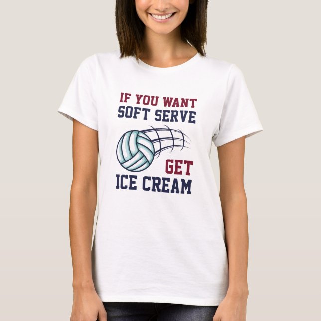 Soft Serve Ice Cream T-Shirt (Front)