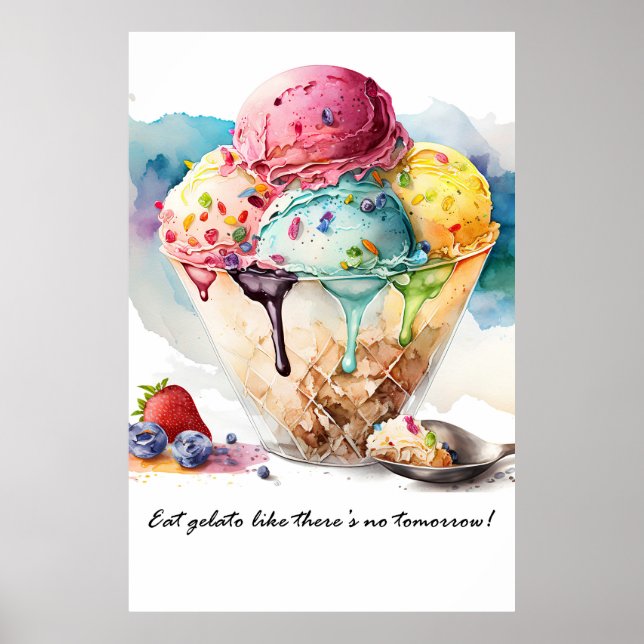 Soft serve poster (Front)
